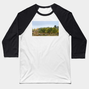 Autumn Village Baseball T-Shirt